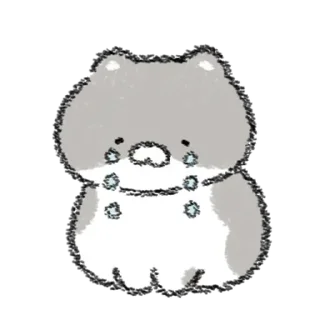Sticker from 우리 고양이 보세요 2 By @KakaoEmoticon