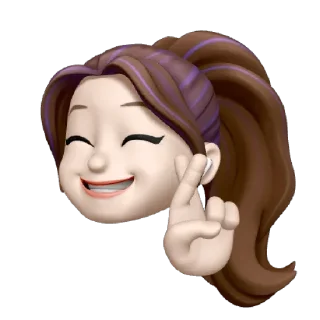 Sticker from Memoji • Apple @AppleMemoji