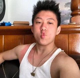 😗 emoji @smithereenstuff rich brian Telegram sticker 11 of 34