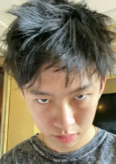 😑 emoji @smithereenstuff rich brian Telegram sticker 19 of 34