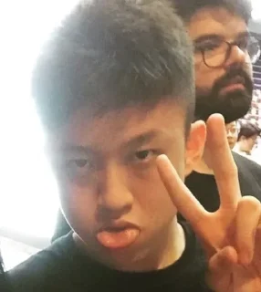 😜 emoji @smithereenstuff rich brian Telegram sticker 8 of 34