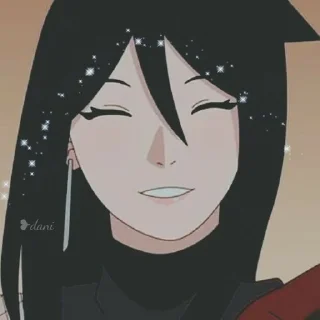 Sticker from 𖥻 kiyomi uchiha - @tikelcity