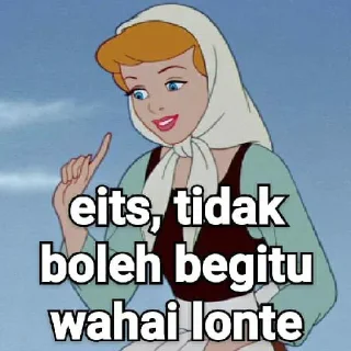 Sticker from gege cantik