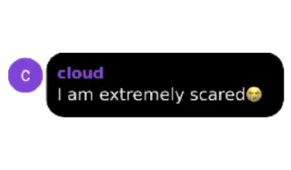 😭 emoji Cloud 2 Telegram sticker 1 of 112