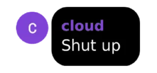 😒 emoji Cloud 2 Telegram sticker 15 of 112