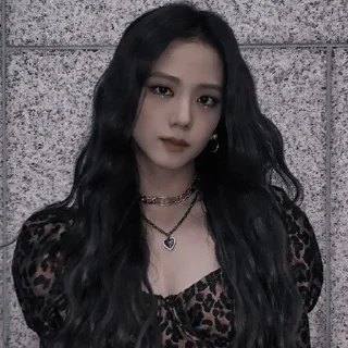🦅 emoji Jisoo dark @mentahanRoleplay Telegram sticker 6 of 36