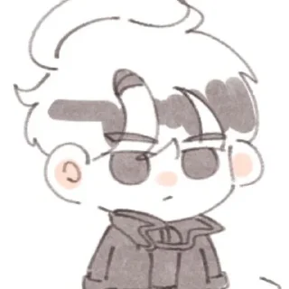 Sticker from tbh yjh is cute