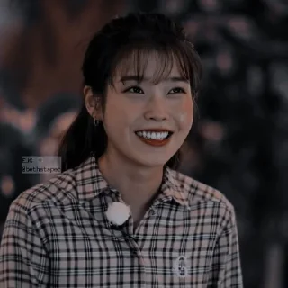 🥨 emoji 🥨 , IU dark by @imanopie00 Telegram sticker 4 of 35