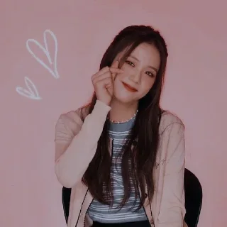 Sticker from xeylαffie as jisoo 彡 @middlesucks