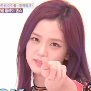 🤟 emoji : : @DRKNIE as Jisoo V2 Telegram sticker 19 of 25