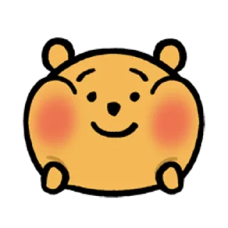 😳 emoji 小熊維尼 表情貼（nagano插畫版） Telegram sticker 5 of 40