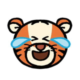 😂 emoji 小熊維尼 表情貼（nagano插畫版） Telegram sticker 16 of 40