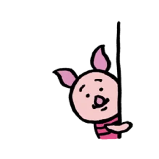 👀 emoji 小熊維尼 表情貼（nagano插畫版） Telegram sticker 22 of 40