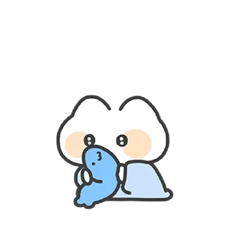 💬 emoji 몽실몽실 냥냥이 4 By @KakaoEmoticon Telegram sticker 1 of 24