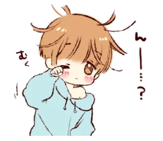 👦 emoji Sticker of a boy and a girl! (Boys side) @waesticker Telegram sticker 19 of 25