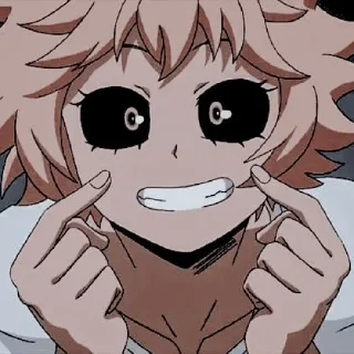 🌷 emoji ㅤㅤ@cylsdiarys ៹ Ashido Mina Telegram sticker 21 of 30
