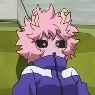 🍥 emoji Mina Ashido [@InariChuu] Telegram sticker 5 of 15