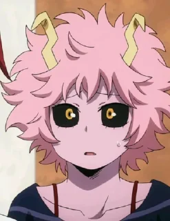 🍥 emoji Mina Ashido [@InariChuu] Telegram sticker 11 of 15