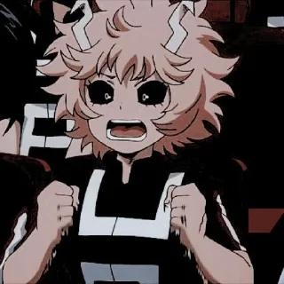 🌷 emoji ㅤㅤ@cylsdiarys ៹ Ashido Mina Telegram sticker 23 of 30