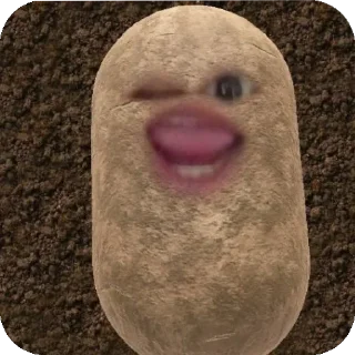 🥔 emoji Kero's Potato 🥔 Telegram sticker 14 of 57