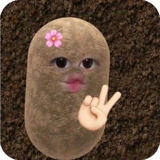 🥔 emoji Kero's Potato 🥔 Telegram sticker 2 of 57