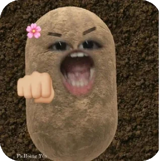 🥔 emoji Kero's Potato 🥔 Telegram sticker 9 of 57