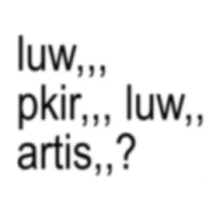 Sticker from ala-ala kocak @rzyujin