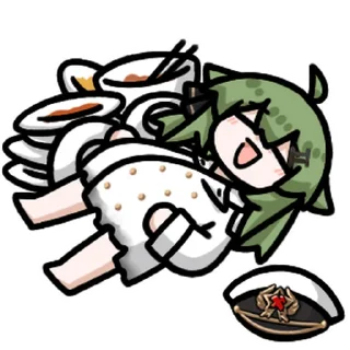 🍔 emoji 绿毛幽灵一 @zhaxia_cn Telegram sticker 18 of 64