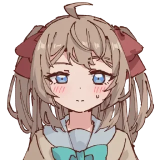 😢 emoji Neuro-sama by Rune @SomeACG Telegram sticker 23 of 50