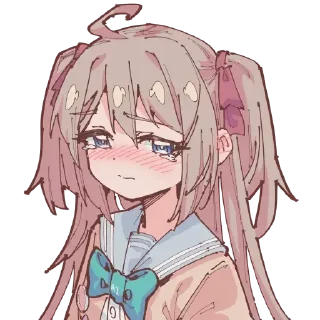 😢 emoji Neuro-sama by Rune @SomeACG Telegram sticker 10 of 50