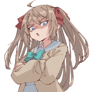 😡 emoji Neuro-sama by Rune @SomeACG Telegram sticker 17 of 50