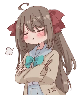 😒 emoji Neuro-sama by Rune @SomeACG Telegram sticker 14 of 50