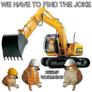 🚧 emoji Cheems 5 @ManasTheKing Telegram sticker 16 of 120