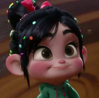 ✨ emoji vanellope @hctecards Telegram sticker 17 of 35