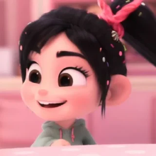 Sticker from vanellope┊₊·͟͟͟͟͟͟͞͞͞͞͞͞➳ @PUZZLESPIECE ༉‧₊