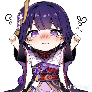 Sticker from Raiden x Kokomi