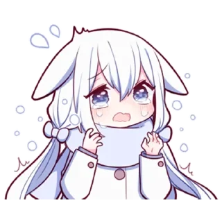 😭 emoji 哭哭 Telegram sticker 16 of 24
