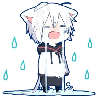😭 emoji 哭哭 Telegram sticker 19 of 24