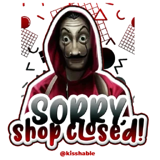 Sticker from for @kisshable only