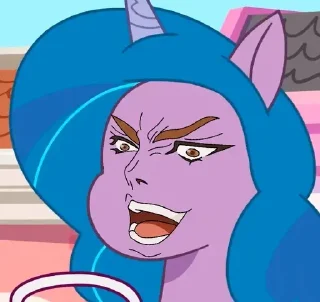 👍 emoji 🦄IZZY_FACE🦄@my_pony_little Telegram sticker 16 of 74