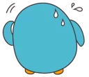 😓 emoji Enter Chibi-chan Telegram sticker 17 of 81