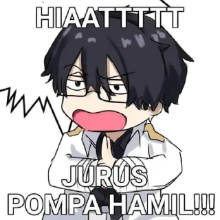 Sticker from Arona's Hideout Live Reaction 3