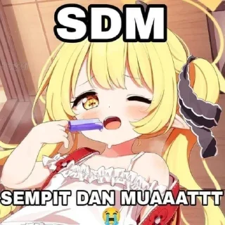 Sticker from Arona's Hideout Live Reaction 6