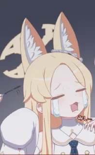 😭 emoji Arona's Hideout Live Reaction 5 Telegram sticker 8 of 120