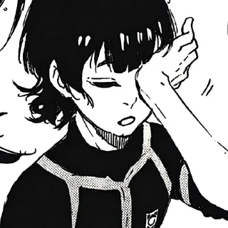 🎧 emoji ╏Bachira Meguru [manga] ; @A5I58╏ Telegram sticker 17 of 95