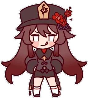 😋 emoji Genshin impact @Pinkstorys8 Telegram sticker 8 of 54