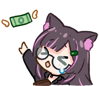 ⭐ emoji 軒姐貼圖\日常/ @hiraku_sticker_bot Telegram sticker 8 of 40