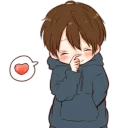 ❤️ emoji It's Love 8 @stickerscar Telegram sticker 11 of 32
