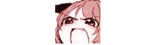 😡 emoji 𔘓 𝒉𝒆𝒏 Telegram sticker 18 of 50