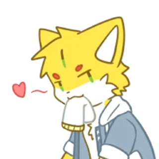 🧦 emoji 柠檬狐 Telegram sticker 10 of 20